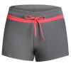 Agathe Women Swim Boardshort Black