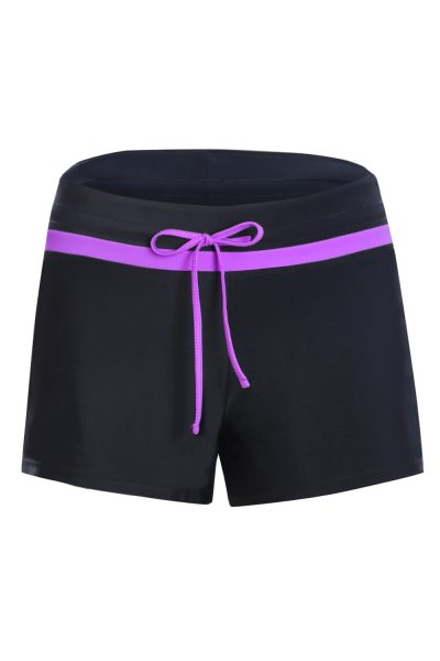 Agathe Women Swim Boardshort Black