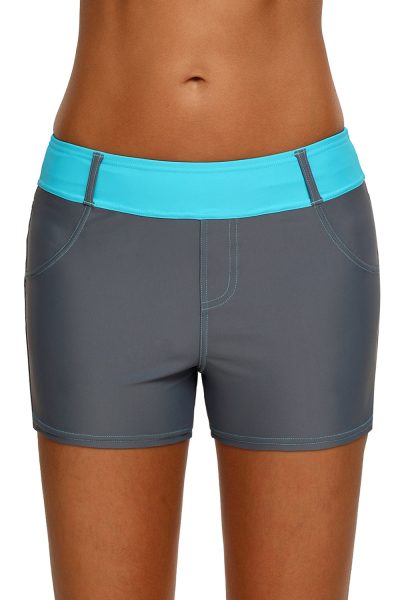 Onia Women's Coral Waistband Sports Shorts Summer Beach Board Shorts