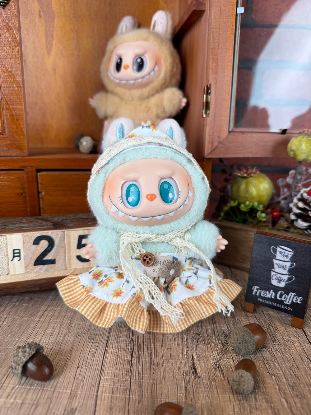 Labubu Costume Set (025)- Character Outfit (17cm)