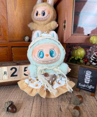Labubu Costume Set (22-21)- Character Outfit (17cm)