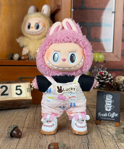 Labubu Costume Set (22-21)- Character Outfit (17cm)