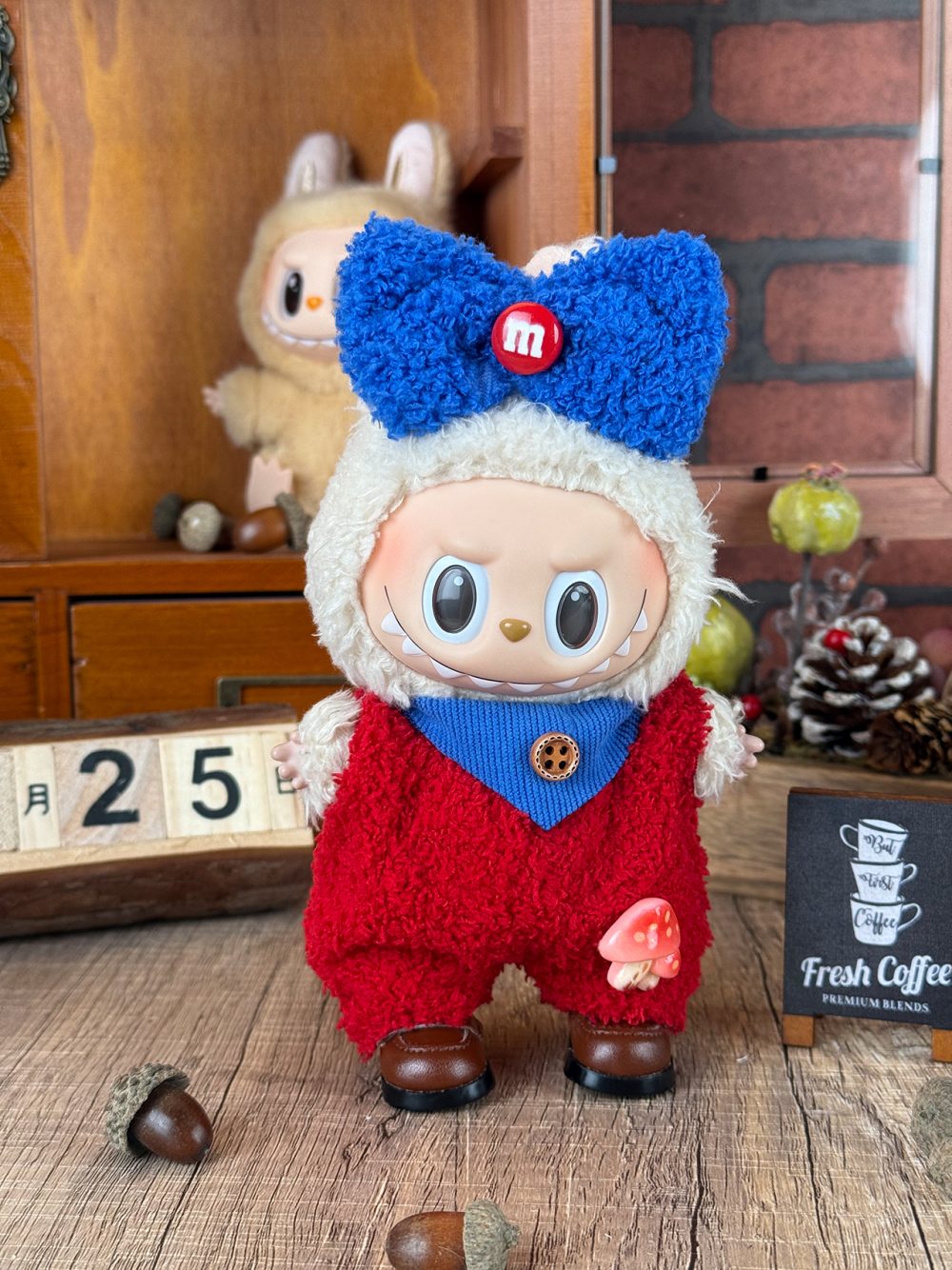 Labubu Costume Set (028)- Character Outfit (17cm)