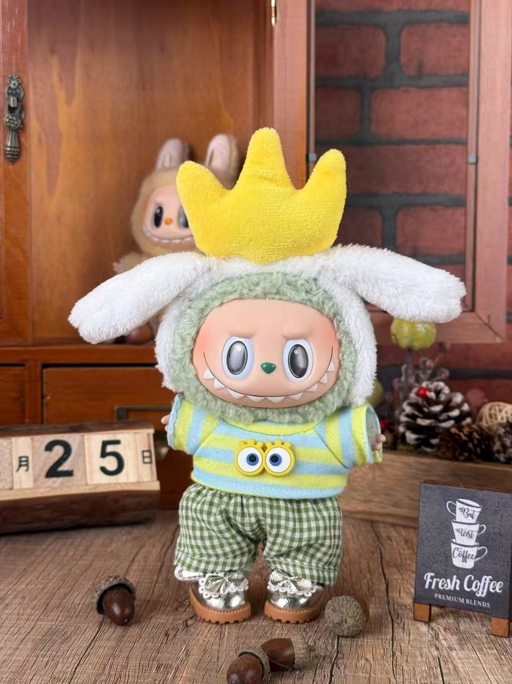 Labubu Costume Set (029)- Character Outfit (17cm)