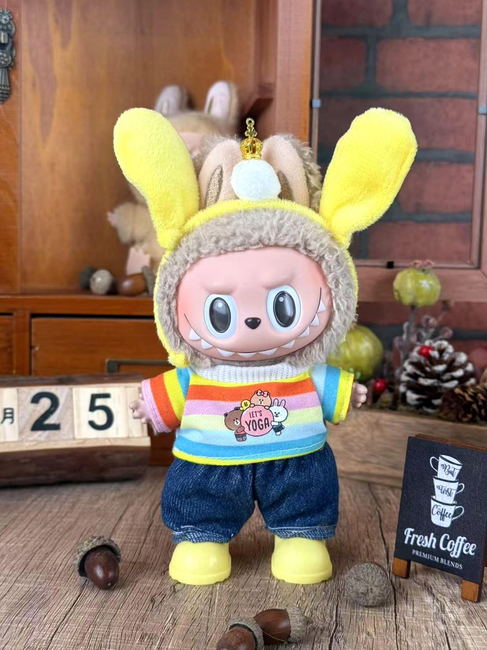 Labubu Costume Set (029)- Character Outfit (17cm)