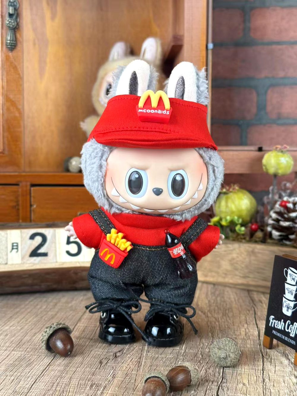Labubu Costume Set (029)- Character Outfit (17cm)