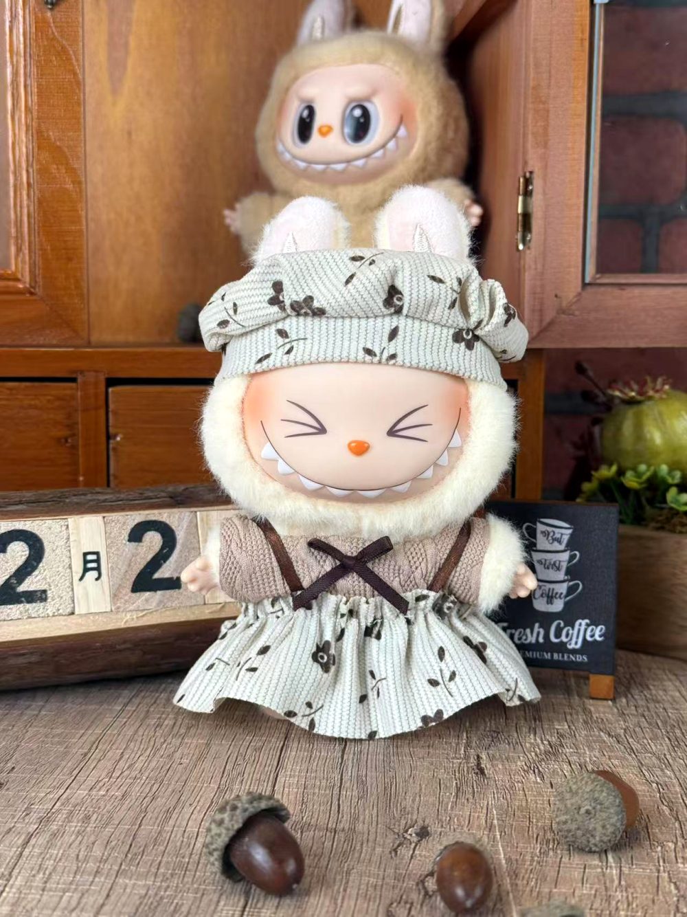 Labubu Costume Set (029)- Character Outfit (17cm)