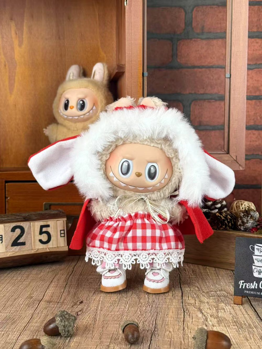 Labubu Costume Set (029)- Character Outfit (17cm)