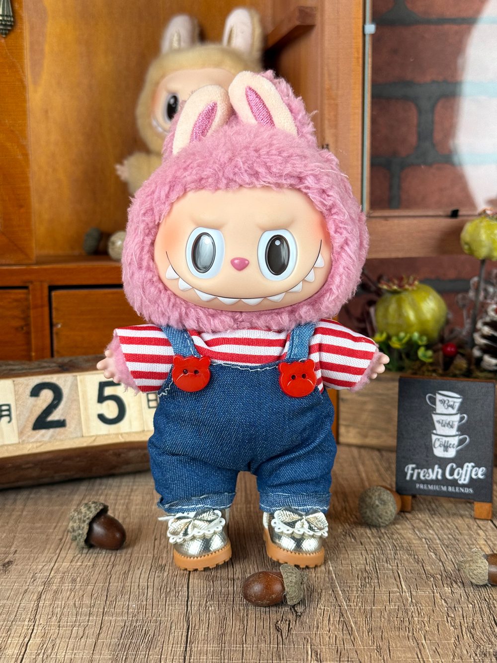 Labubu Costume Set (029)- Character Outfit (17cm)