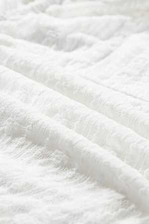 White Lace Spaghetti Strap V Neck Loose Fit Romper - Image 7