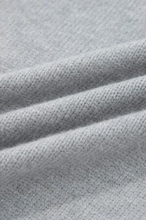Light Grey See You Cowboy Embroidered Western Graphic Sweater - Image 9