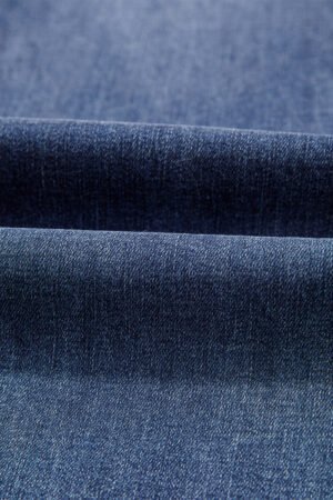 Dirty blue High Waist Button Zip Fly Bell Bottom Jeans - Image 11