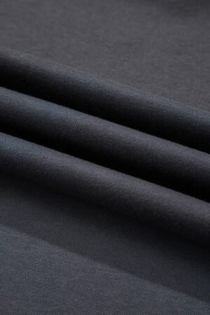 Dark Grey Varsity Striped Detail Drop Shoulder Oversized Sweatshirt - Image 9