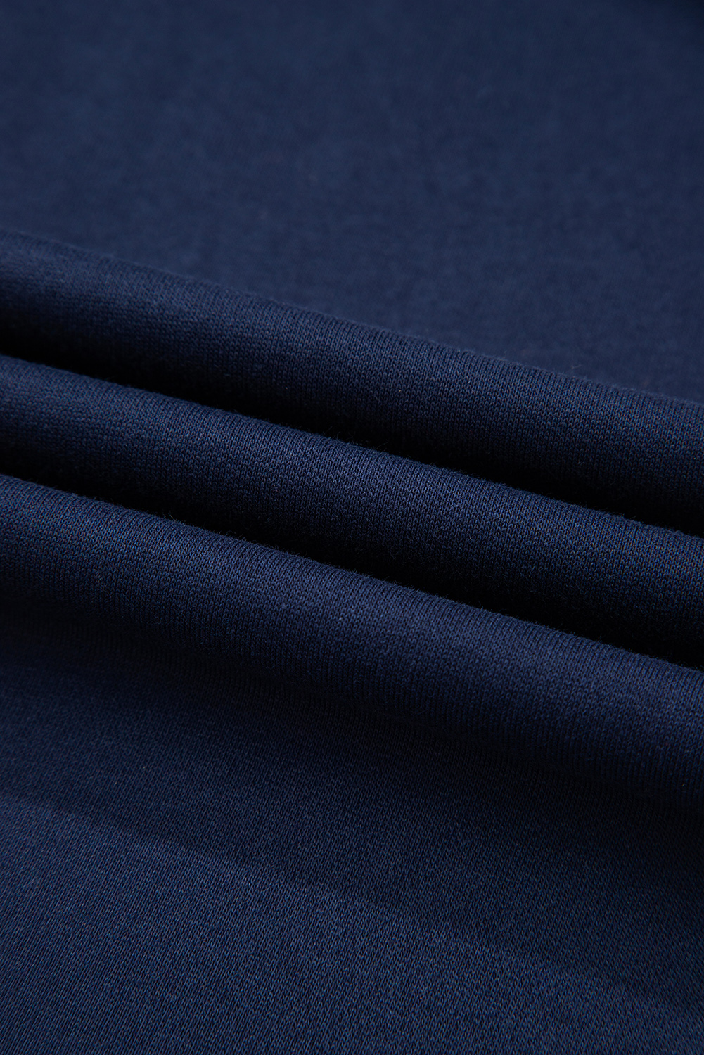 Dirty blue Varsity Striped Detail Crewneck Pullover Elastic Sweatpants 2pcs Outfit Dirty blue Varsity Striped Detail Crewneck Pullover Elastic Sweatpants 2pcs Outfit