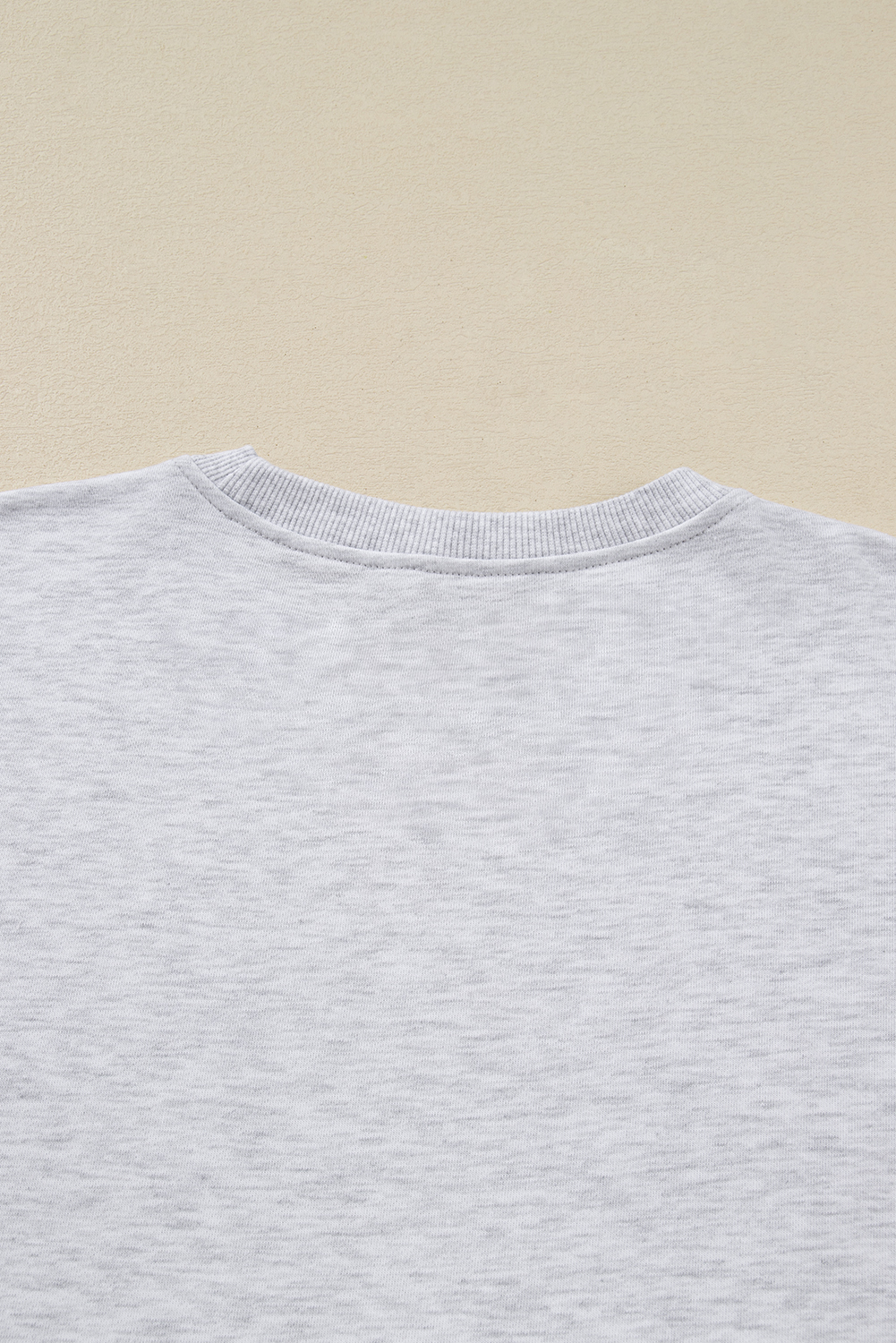 Light Grey Girly Bow Embroidered Puff Sleeve Pullover Loose Shorts Plus 2pcs Outfit Light Grey Girly Bow Embroidered Puff Sleeve Pullover Loose Shorts Plus 2pcs Outfit