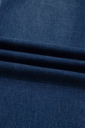 Sail Blue Stitched Waist Detail Loose Cuffed Jeans - Image 10