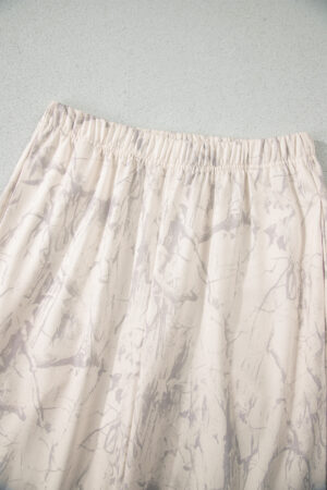 Khaki Camo Print Jogger Pants Set - Image 6
