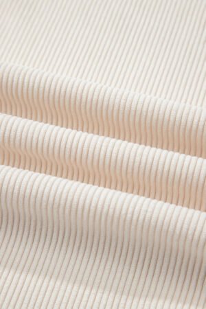 Jet Stream Drawstring Elastic Waist Casual Corduroy Pants - Image 11