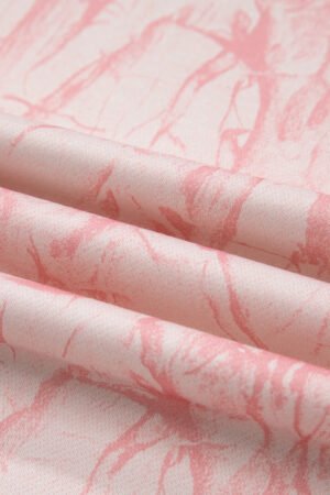 Pink Camo Mock Neck Baggy Sweatshirt - Image 6
