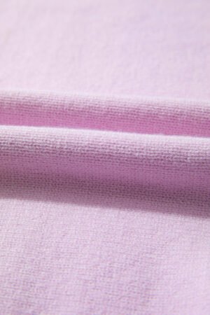 Orchid Bouquet Rainbow Stitching Balloon Sleeve Relaxed Sweater - Image 4