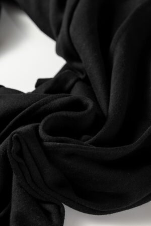 Black Seamed Drawstring High Waist Wide Leg Sweatpants - Image 10