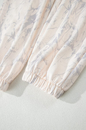 Khaki Camo Print Jogger Pants Set - Image 13