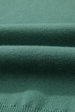 Blackish Green HO HO HO MERRY CHRISTMAS Drop Shoulder Loose Sweater - Image 10