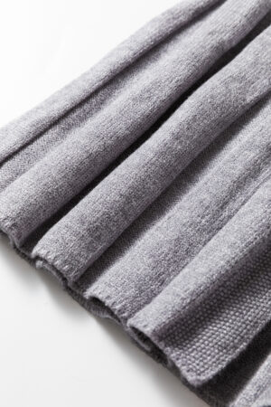 High Cable Knit Cardigan Sweater - Image 10