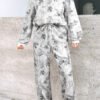 Light Grey Light Woodland Camo Classic Hoodie and Sweatpants Set
