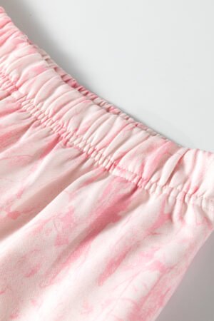 Pink Camo Print Jogger Pants Set - Image 5