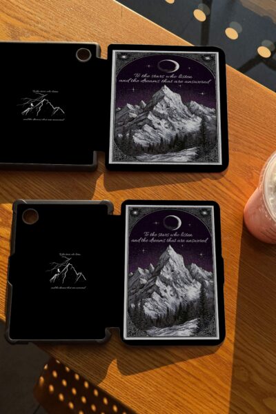 Alternative view of To the stars who listen Enchanted Mountain & Literary Quote Kindle Case