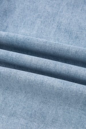 Beau Blue Bow Knot Side Detail Straight Leg Loose Jeans - Image 23